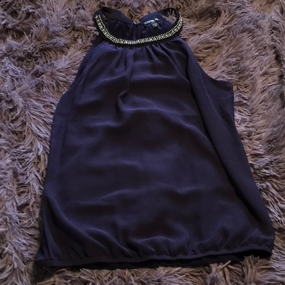 Express Jewel Neck Top